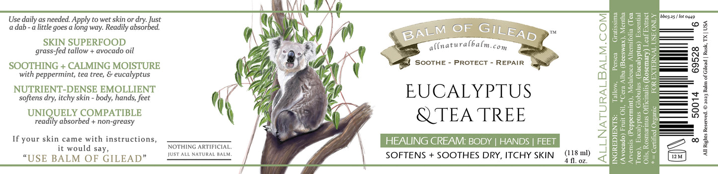 Eucalyptus & Tea Tree Cream