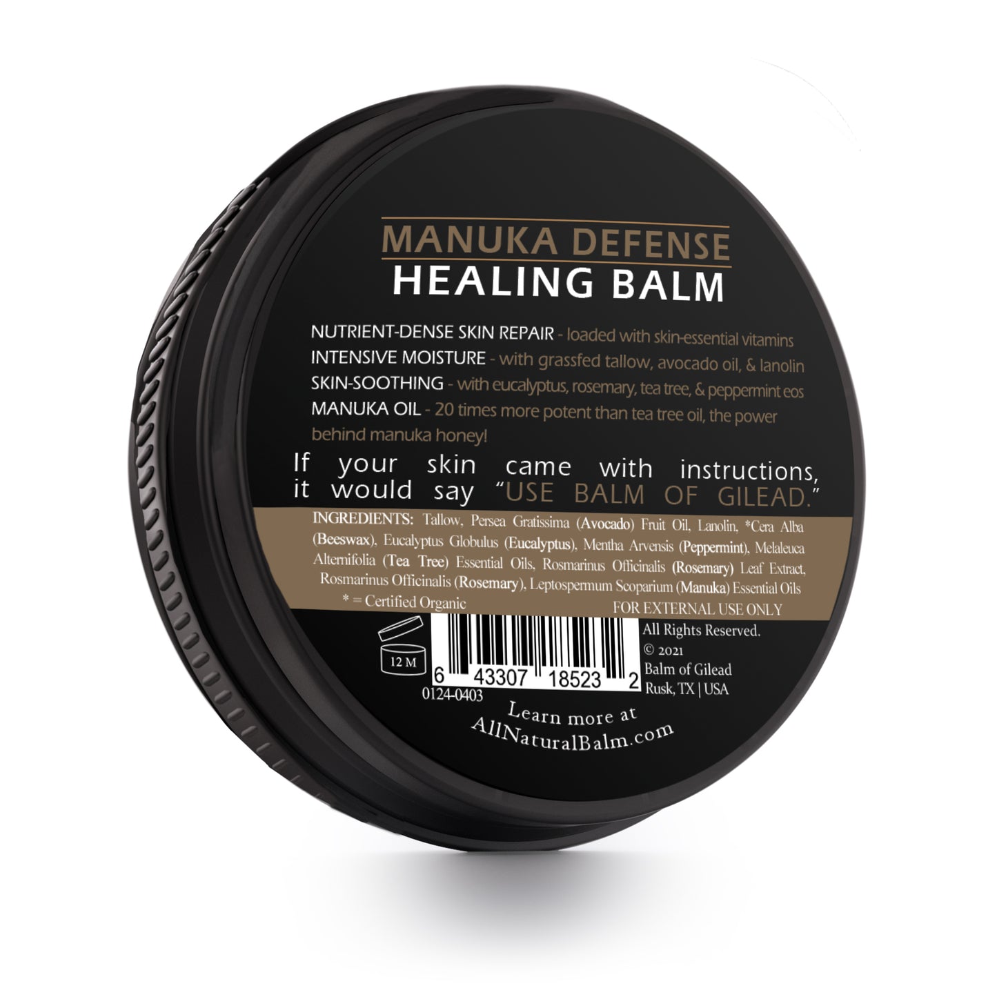 Manuka Defense Healing Balm