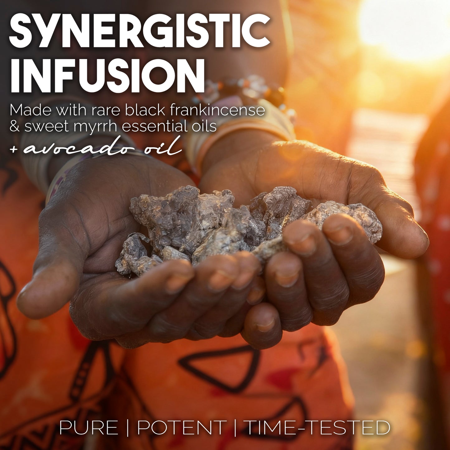 Frankincense & Sweet Myrrh Infused Therapeutic Rubbing Oil