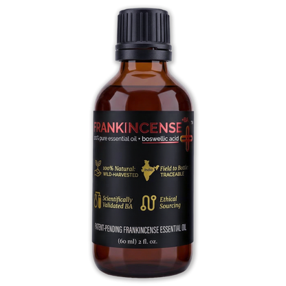 Frankincense +BA Pure Essential Oil + Boswellic Acid, 60ml (2 fl oz)