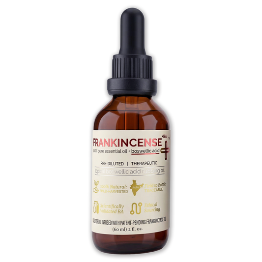 Frankincense +BA Boswellic Acid Rubbing Oil, 60ml (2 fl oz)