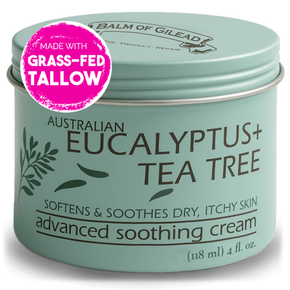 Eucalyptus Tea Tree Tin Front with Sticker