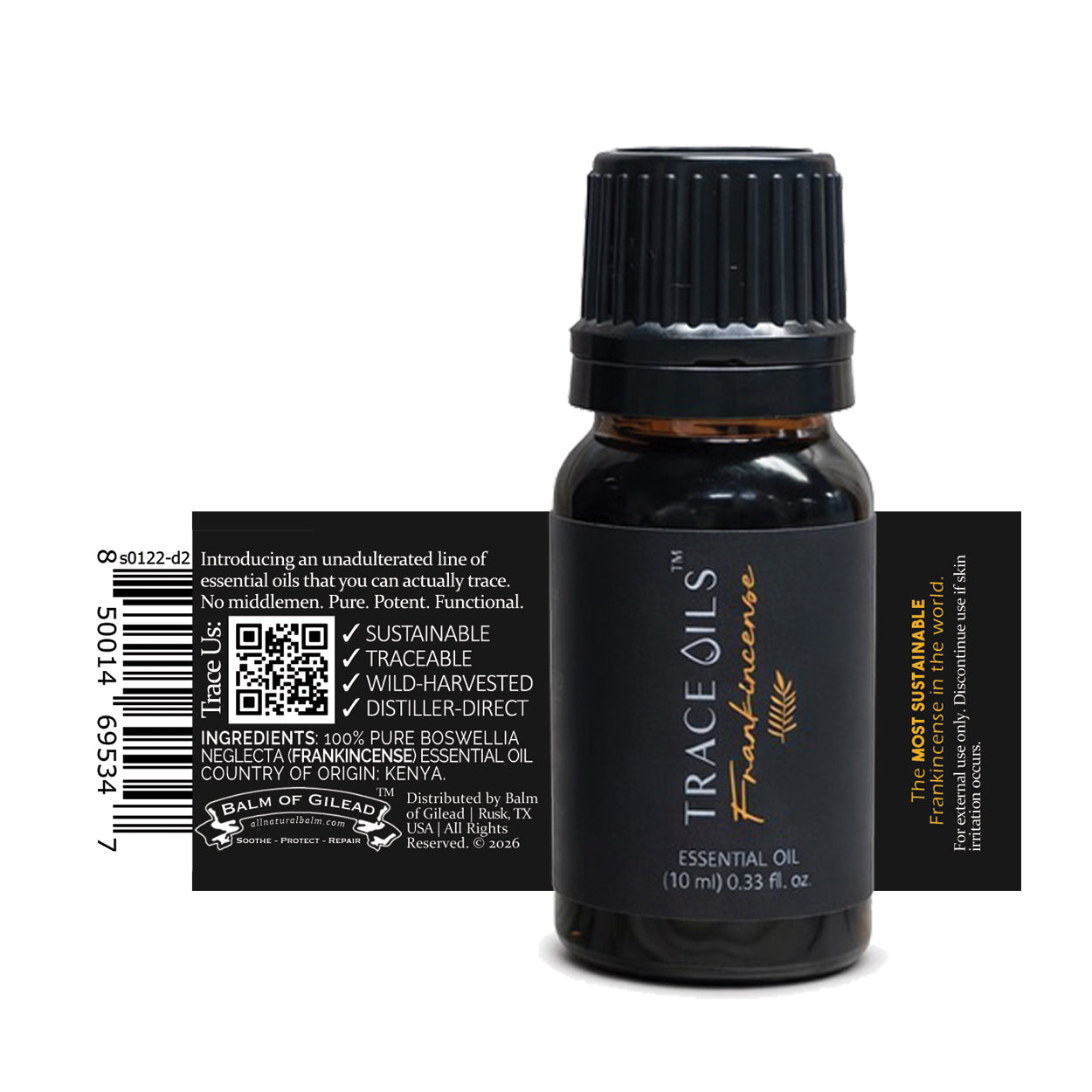Frankincense Essential Oil - 10 ml (0.33 fl oz)