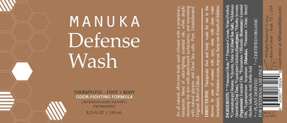 Manuka Defense Deep Cleanse Wash, 8.25 fl oz