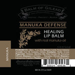 (CASE OF 12) Manuka Defense Healing Lip Balm